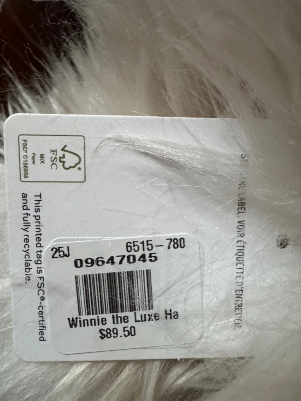Pottery Barn Winnie the Luxe Halloween Dog Pillow - NWT!